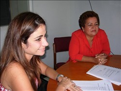MARTA SAENZ, candidata a la Gobernación visitó ayer El Unive...